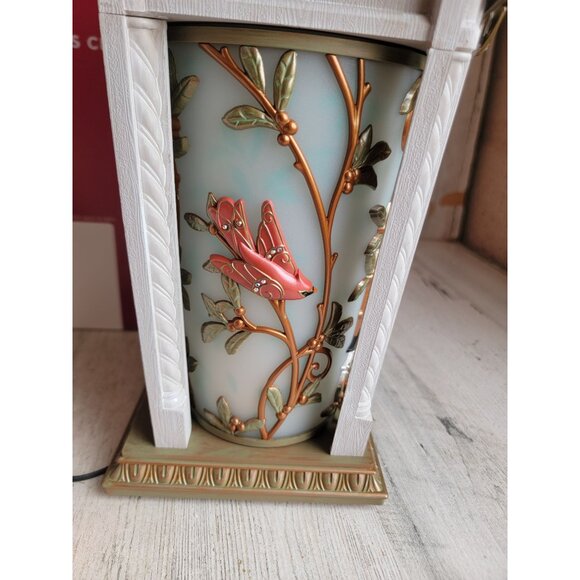 Hallmark beauty of birds clock remote control Xmas figure tabletop - Picture 5 of 8